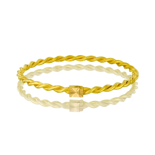 26 gr(gram) 22 Ayar Adana Parlağı Bilezik ürün görseli 1