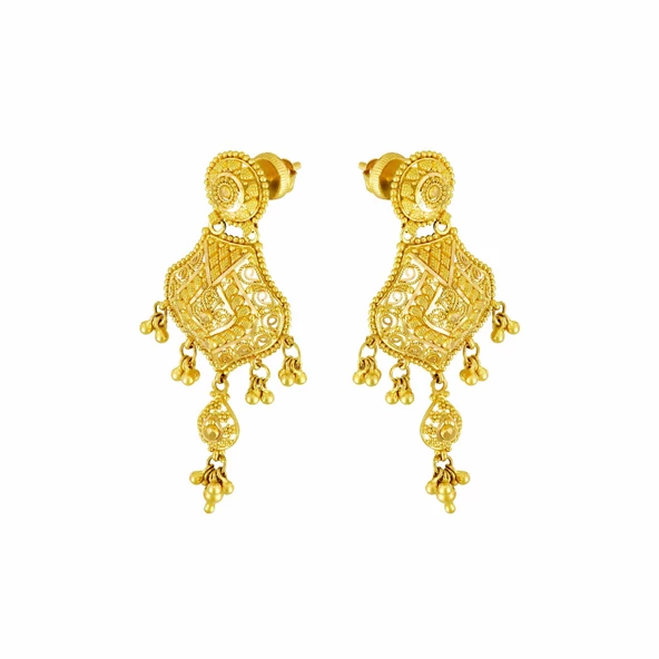 22 Ayar Altın Küpe T053585 ürün görseli 1