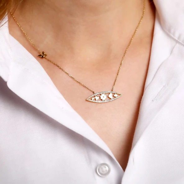 Altın Kolye T023282 - Resim 2