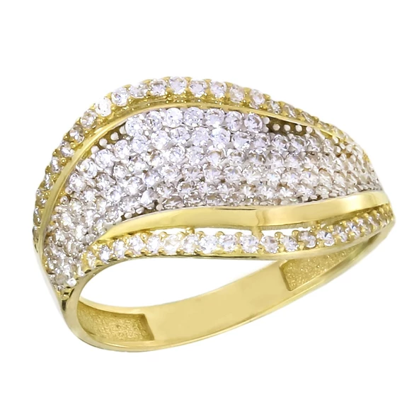 Taşlı Altın Yüzük T024613 ürün görseli 1