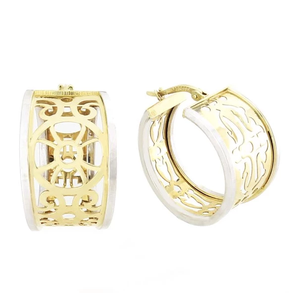 Altın Halka Küpe T001462