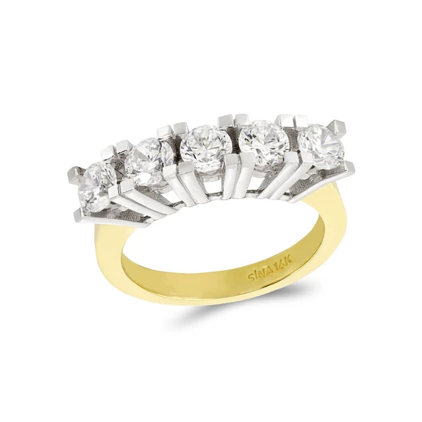 Altın Beştaş Yüzük T035736 ürün görseli 1