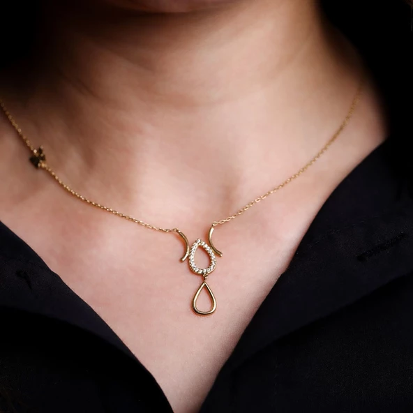 Altın Kolye T021913 - Resim 2