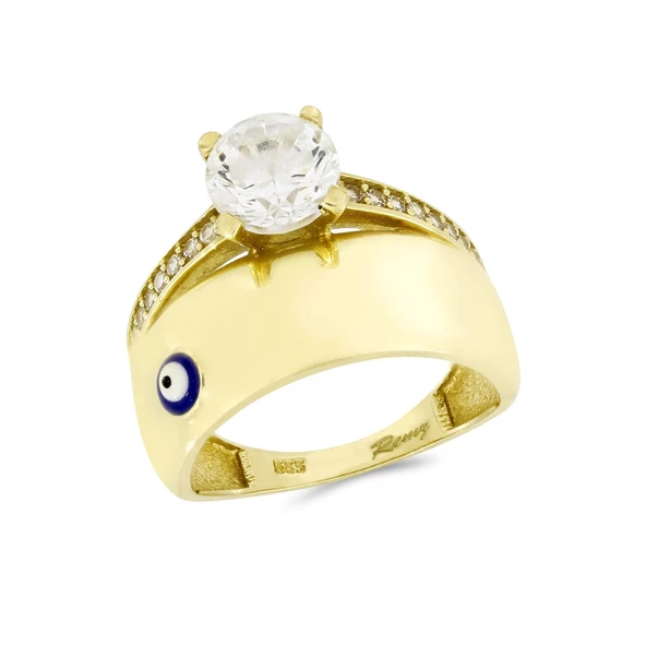 Altın Tektaş Yüzük T040626 ürün görseli 1