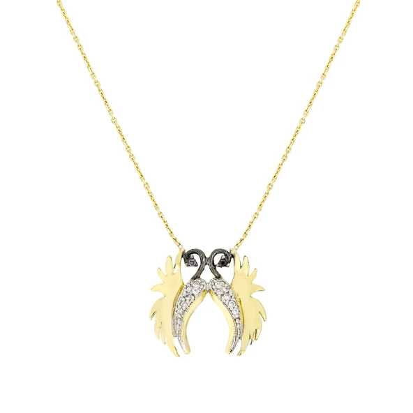 Altın Kanat Kolye T018974 ürün görseli 1