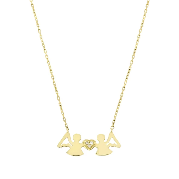 Altın Melek Kolye T031513 ürün görseli 1