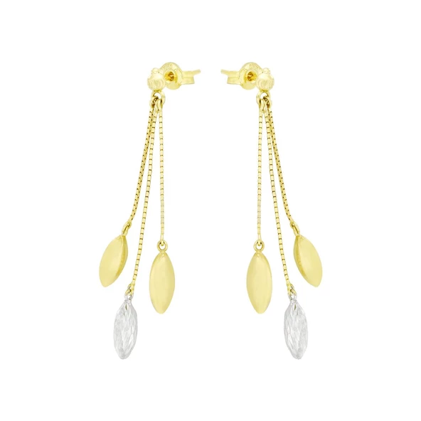 Altın Sallantılı Küpe T020919 ürün görseli 1