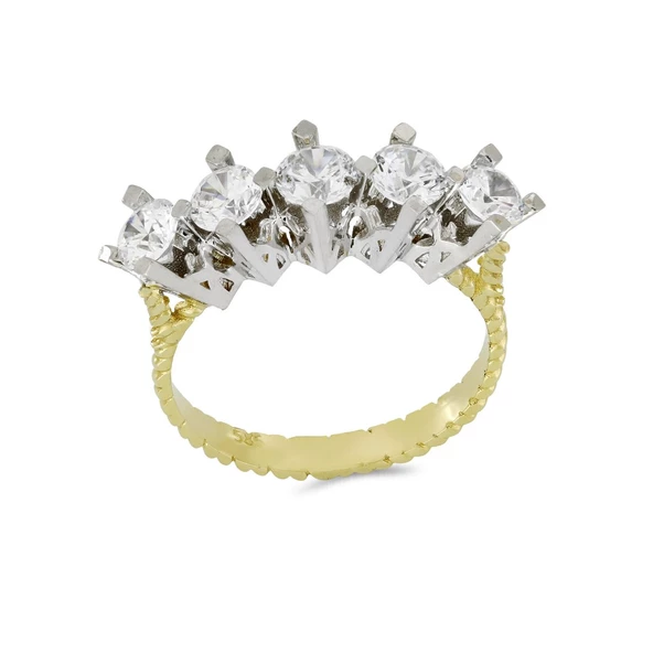 Altın Beştaş Yüzük T043161