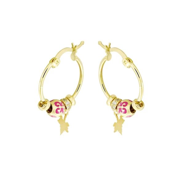 Altın Pandora Küpe T046509 ürün görseli 1