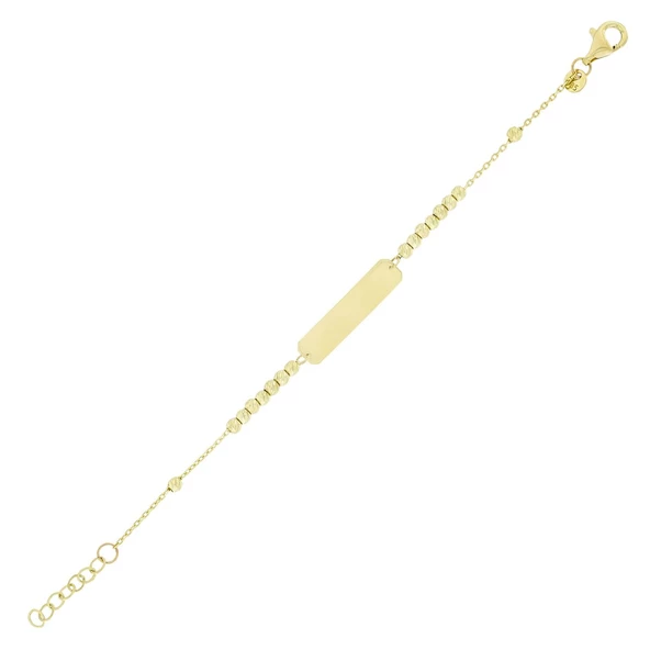 Altın Çocuk Künyesi T046159 ürün görseli 1