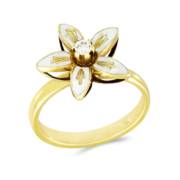 Taşlı Altın Yüzük T003527 ürün görseli 1