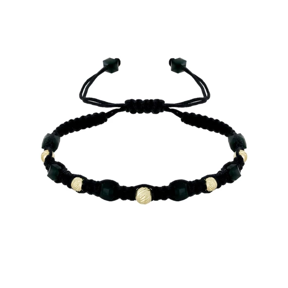 14 Ayar Altın İpli Bileklik T053124