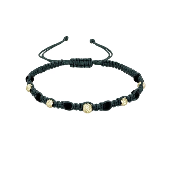 14 Ayar Altın İpli Bileklik T053142