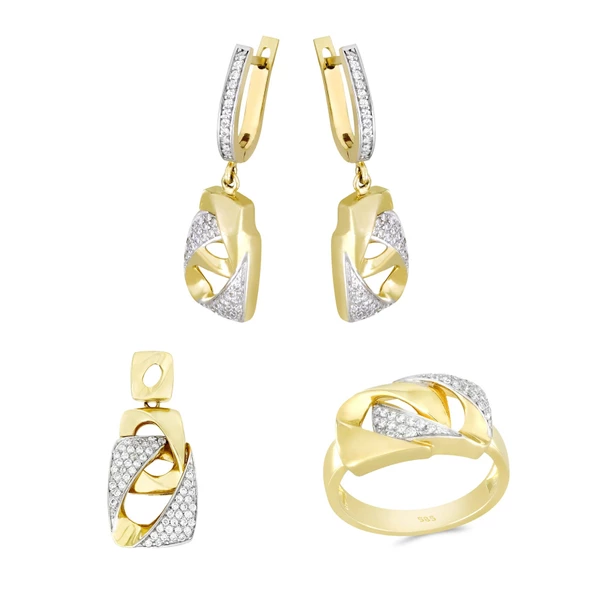 Altın Üçlü Set ​T004555-T021484-T021483​​​