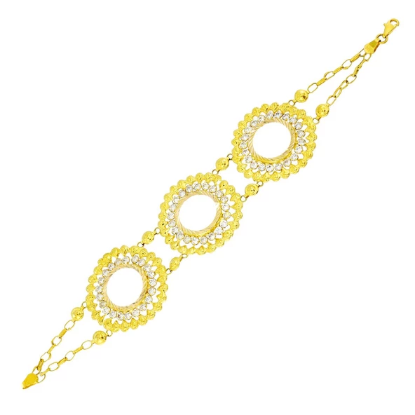 Çeyrekli Altın Bileklik T003653 ürün görseli 1