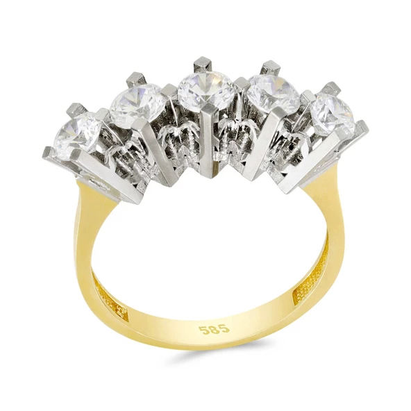 Altın Beştaş Yüzük T053535