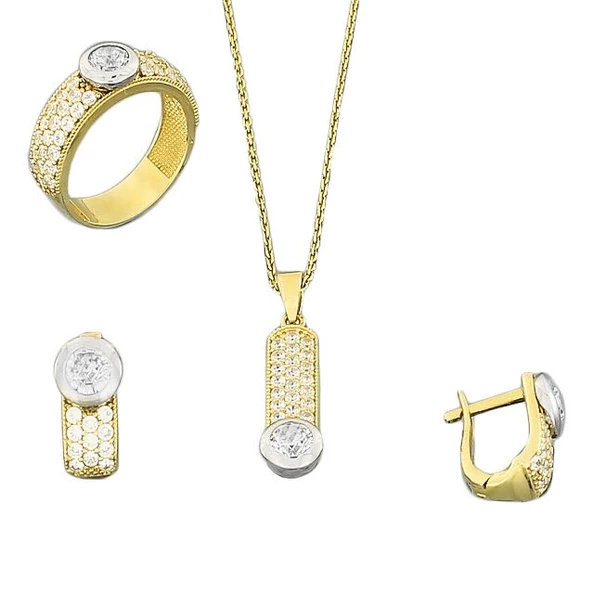 Altın Üçlü Set T004466