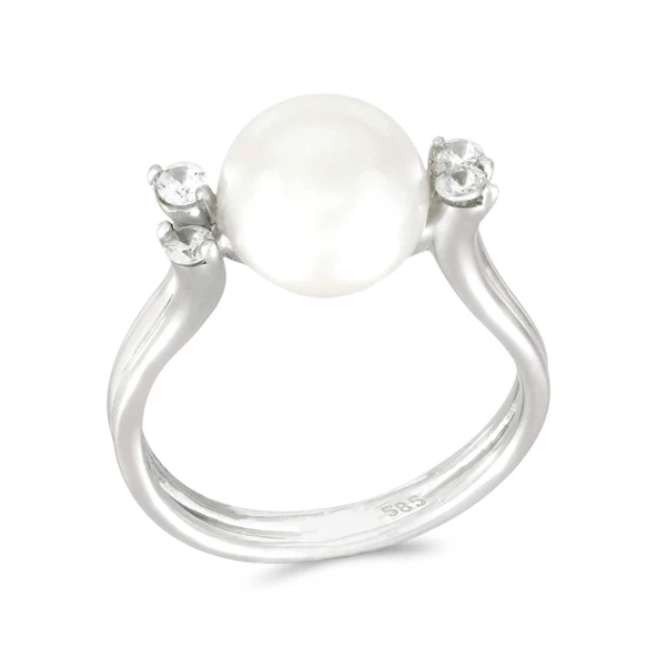 Altın İnci Yüzük T016507 ürün görseli 1