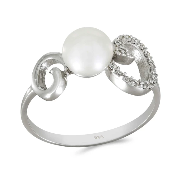 Altın İnci Yüzük T016539 ürün görseli 1