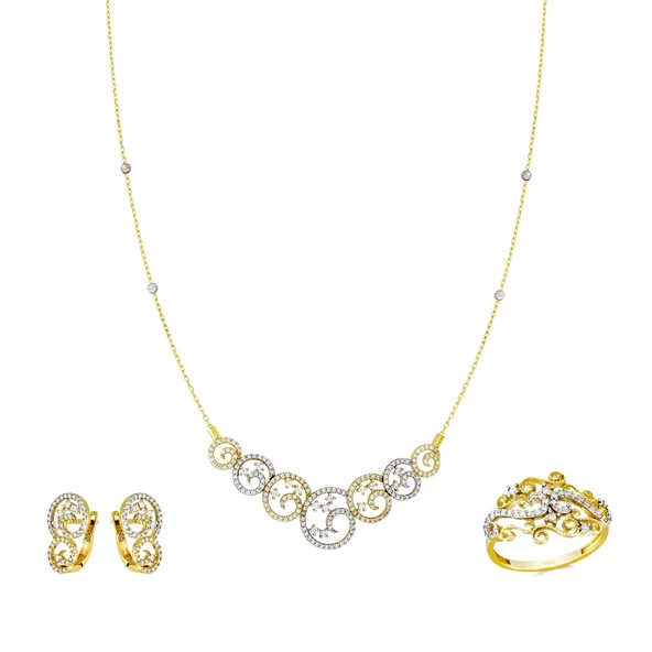 Altın Üçlü Set T028515
