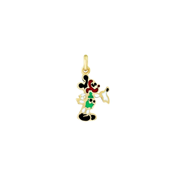 Altın Mickey Mouse Kolye Ucu T006477 ürün görseli 1