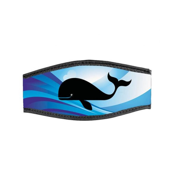 BESTDIVERS Maske Arkalığı WHALE Neopren, Velkrolu