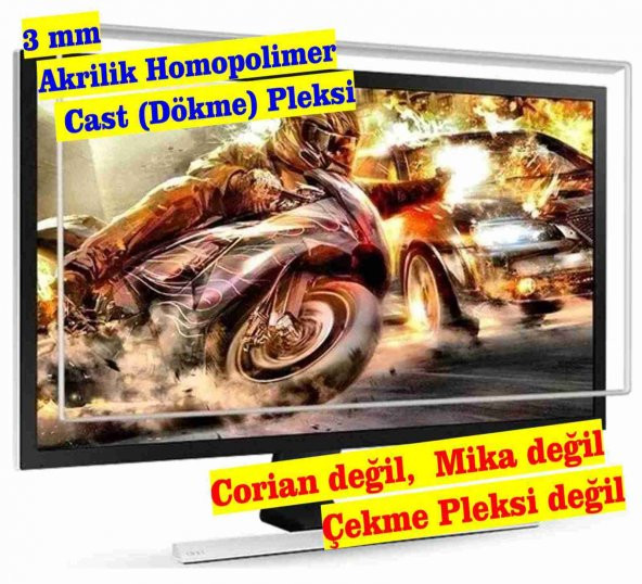 HP 27x   27" inç  (69 ekran) Bilgisayar Ekran / Monitör Koruyucu (3 mm)