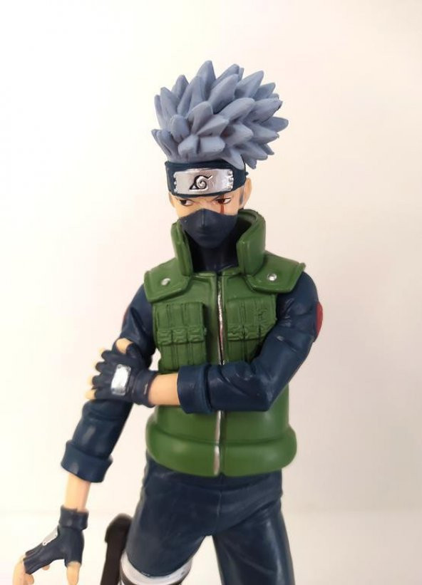 Anime Naruto Kakashi Hatake Action Figure Karakter Figür Oyuncak 19 cm - Resim 2