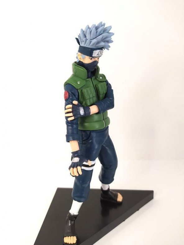 Anime Naruto Kakashi Hatake Action Figure Karakter Figür Oyuncak 19 cm - Resim 3