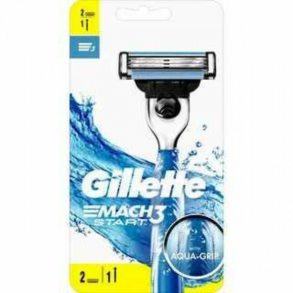Gillette Mach3 Start Tıraş Makinesi + 6 Lı Yedek Tıraş Bıçağı - 2