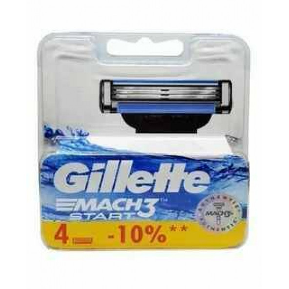 Gillette Mach3 Start Tıraş Makinesi + 6 Lı Yedek Tıraş Bıçağı - 3