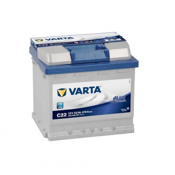 VARTA C22 12V52AH AKÜ (552 400 047)