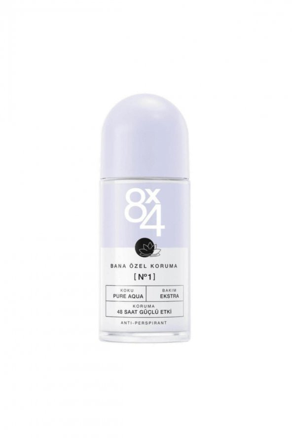 8X4 ROLL-ON NO.1 PURE AQUA 50 ML - 1