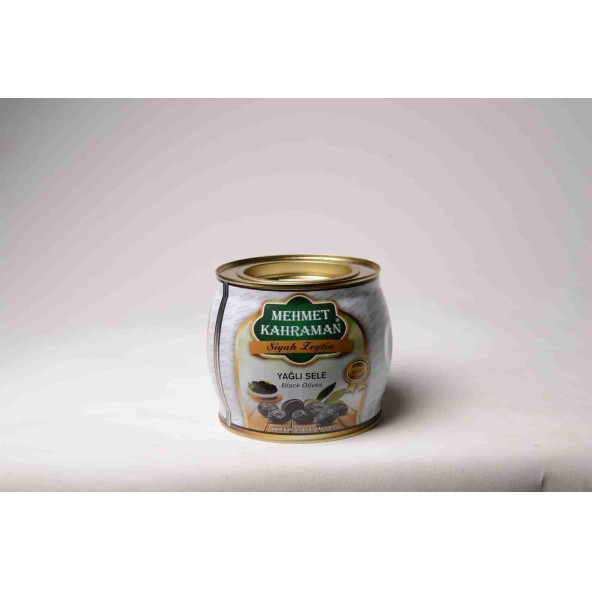 Mehmet Kahraman Yağlı Sele Siyah Zeytin SÜPER XS 321-350 Kb