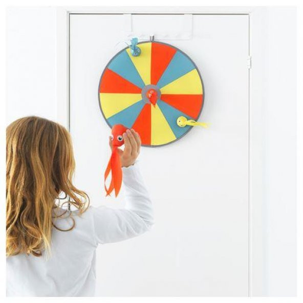 Dart Oyunu, Çok Renkli Meridyendukkan 55CM X 55CM IKEA - 3
