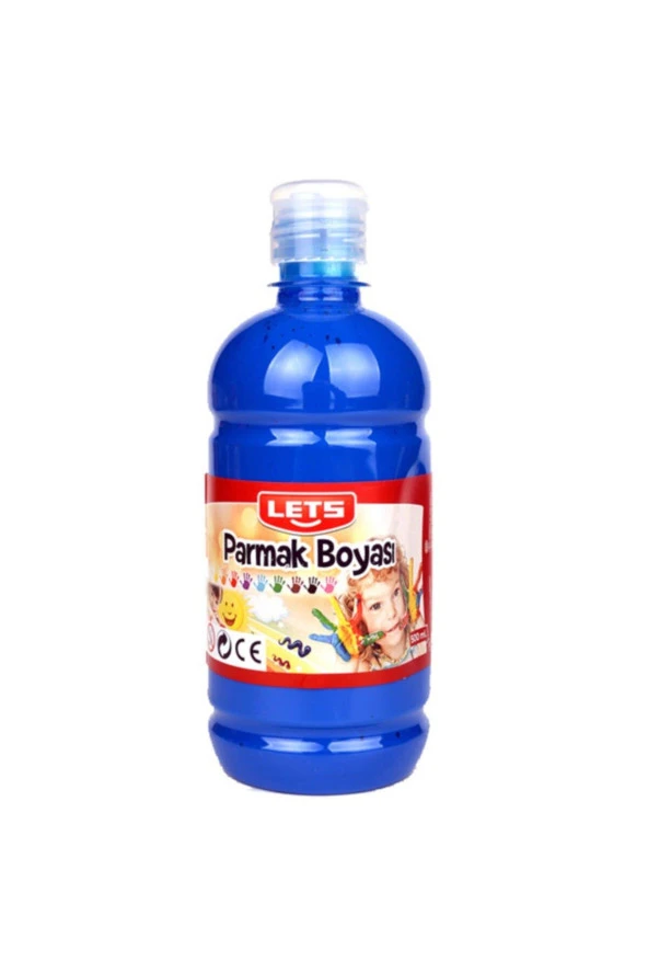 Lets Parmak Boyası 500 ML Mavi Parmak Boyası