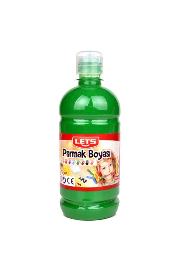 Lets Parmak Boyası 500 ML Yeşil Parmak Boyası ürün görseli