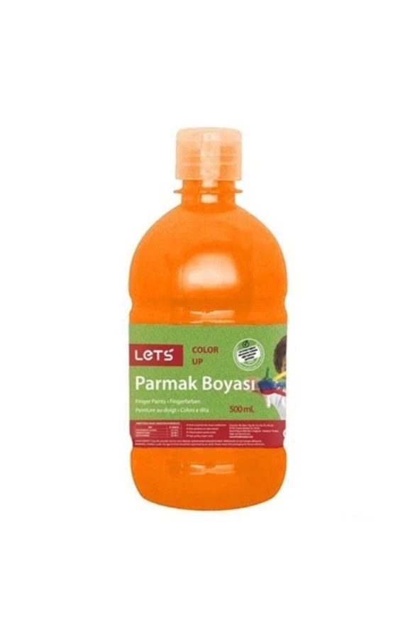 Lets Parmak Boyası 500 ML Turuncu Parmak Boyası