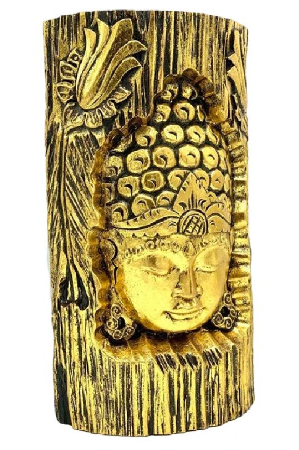 Ahşap Wat Phra Yai Buda 40 Cm - Resim 4