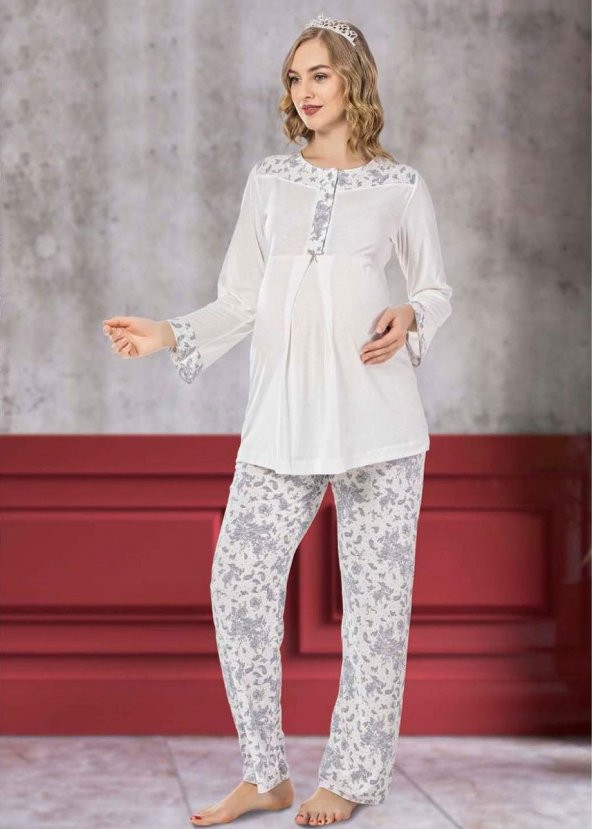 Limissi 2108 Pijama Takımı Gri / S - 2