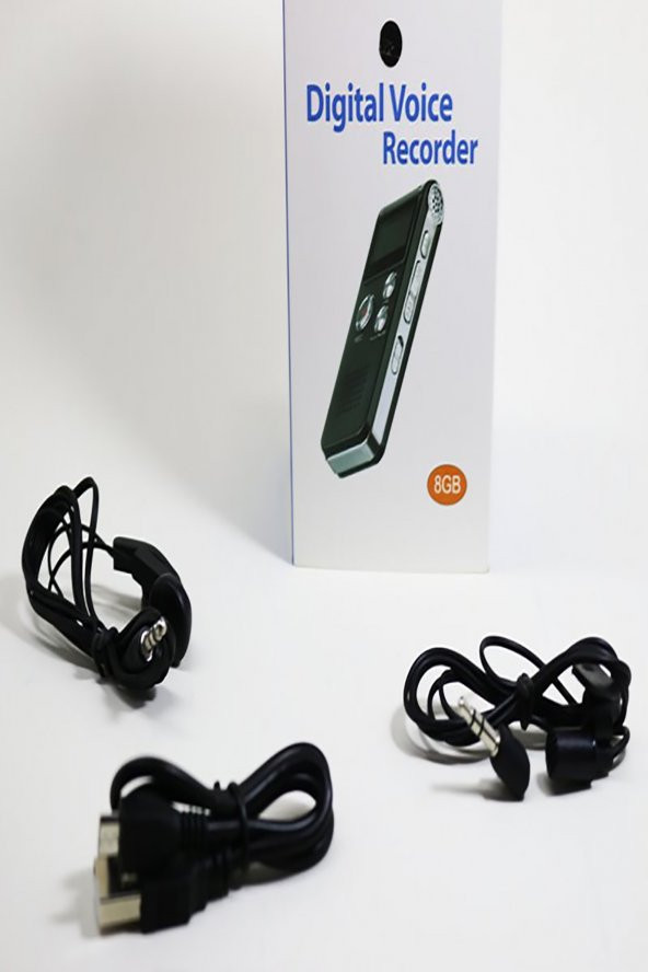 Profesyonel Dijital Ekranlı Ses Kaıyt Cihazı 8 Gb - 2