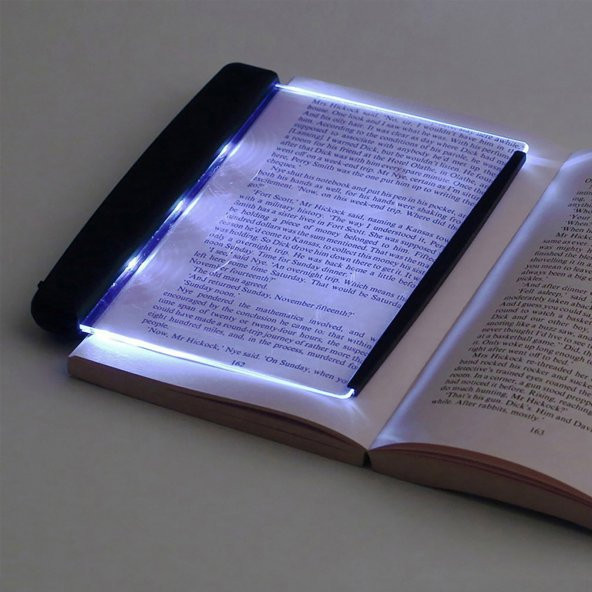 Kitap Arası Led Işık Lamba Işıklı Gece Kitap Okuma Lambası Sayfa Ayraç