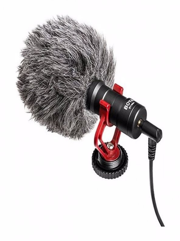 Boya Serisi By-Mm1 Rüzgarlıklı Kardioid Mikrofon