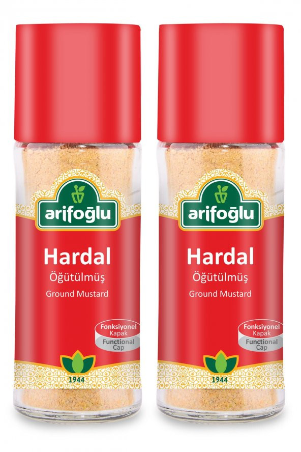 Arifoğlu Hardal (Öğütülmüş) 50g Cam (2 Adet)