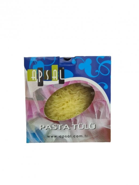 Apsal Sarı Pasta Tülü