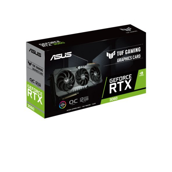 ASUS TUF RTX3060-O12G-V2 GAMING DDR6 192B 2XHDMI 3XDP HDCP - 4