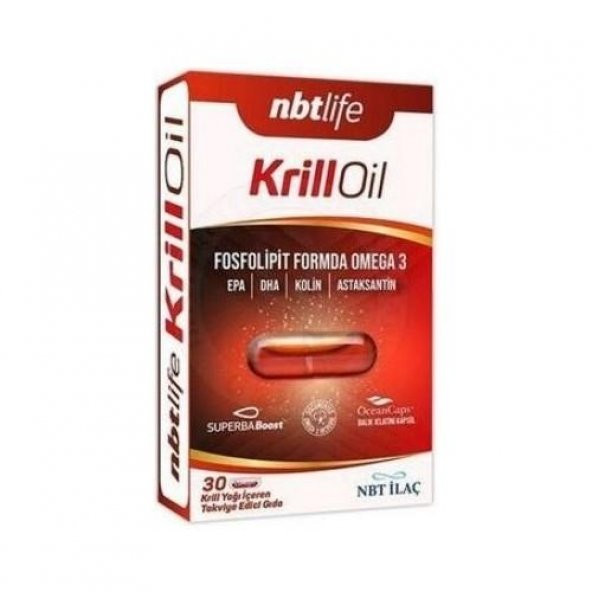 Nbt Life Krill Oil 30 Kapsül