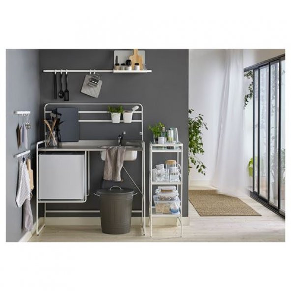 5 Lİ Kanca IKEA Beyaz Renk Kanca 5Li MeridyenDukkan Pratik Kullanım Alanı - 3