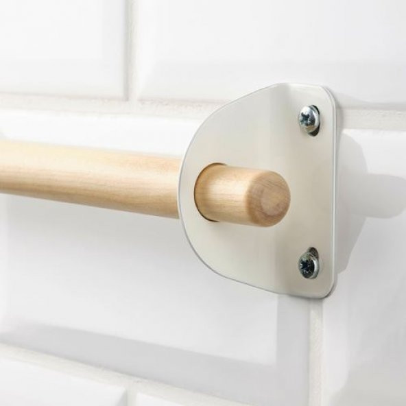 Mutfak Duvar Rayı IKEA Natürel-Huş Ağacı 60cm MeridyenDukkan Mutfak Askılık Rayı Mutfak Dekorasyon - 2