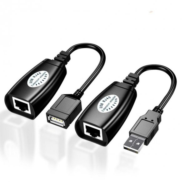 QPORT Q-UX2 60m USB UZATMA CAT5-CAT6,2Lİ PAKET - 2